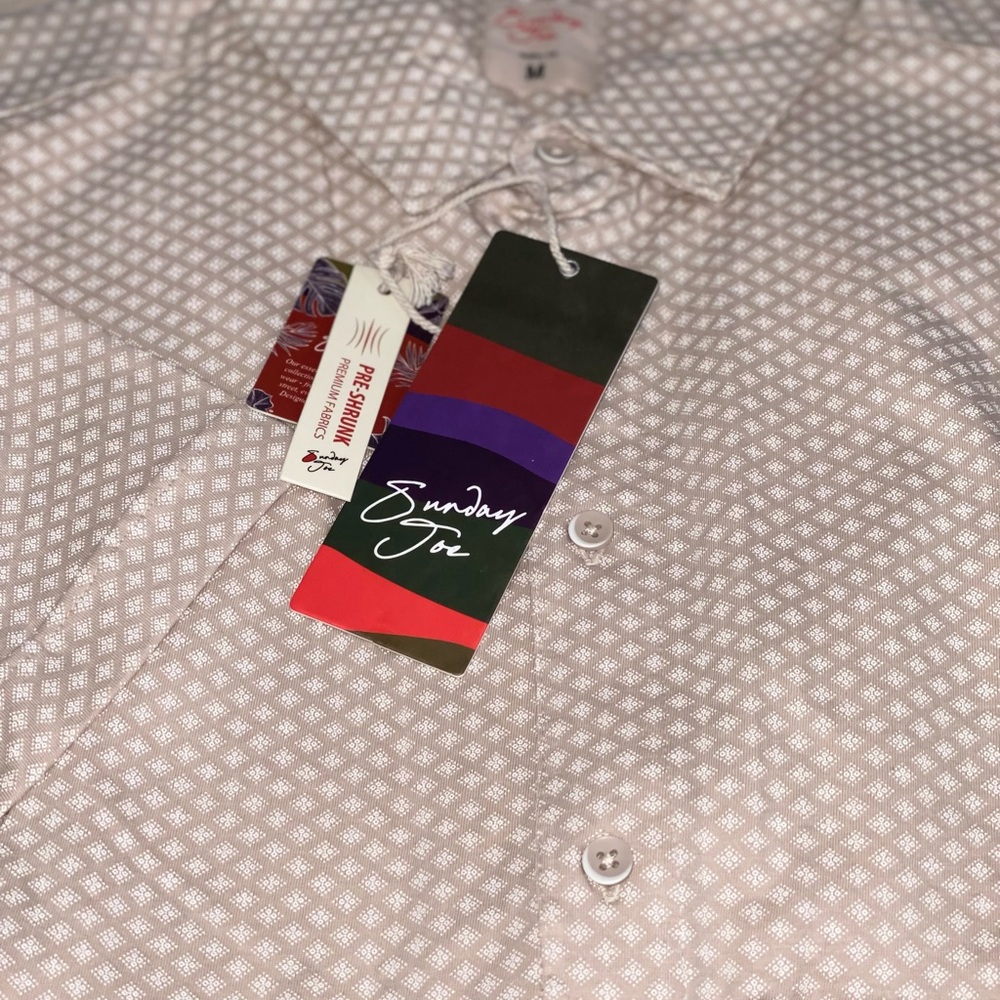 Sunday Men's Gray Polo Shirt - Picture 2 of 2
